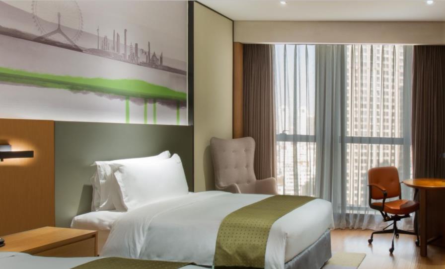 Holiday Inn & Suites Tianjin Downtown By Ihg,Tianjin Drum Tower,Joycity Shopping Mall,Tianjin Ancient Cultural Street,Haihe River,The Porcelain House,Convenient Access To Tianjin Binhai International Airport Bagian luar foto