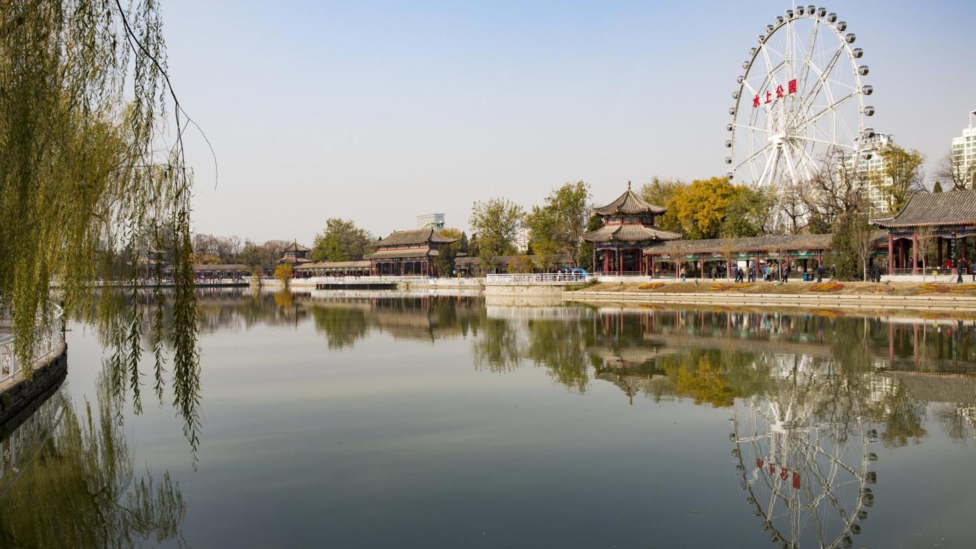 Holiday Inn & Suites Tianjin Downtown By Ihg,Tianjin Drum Tower,Joycity Shopping Mall,Tianjin Ancient Cultural Street,Haihe River,The Porcelain House,Convenient Access To Tianjin Binhai International Airport Bagian luar foto