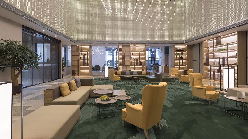 Holiday Inn & Suites Tianjin Downtown By Ihg,Tianjin Drum Tower,Joycity Shopping Mall,Tianjin Ancient Cultural Street,Haihe River,The Porcelain House,Convenient Access To Tianjin Binhai International Airport Bagian luar foto